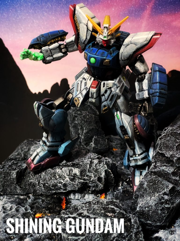 食玩GフレームFAのシャイニングガンダムが、あまりにもカッコいいので一目惚れ！