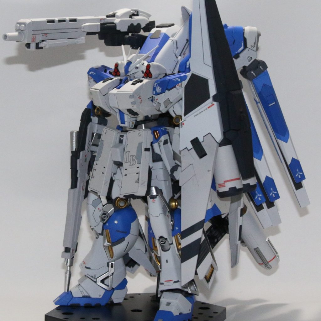 RG Hi-νガンダムHWS｜mezasiさんのガンプラ作品｜GUNSTA 