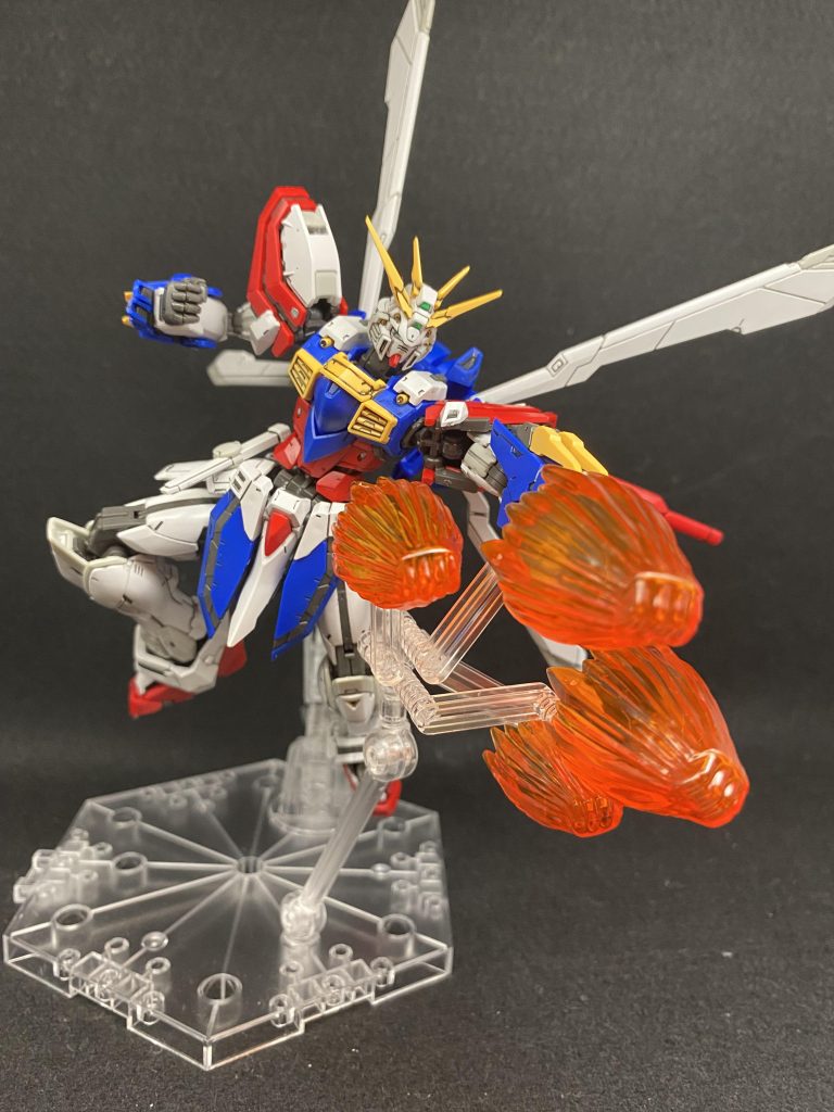 RGゴッドガンダム拡張セット完成!–4枚目/制作者:蒼井結目
