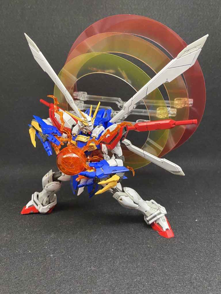 RGゴッドガンダム拡張セット完成!–6枚目/制作者:蒼井結目