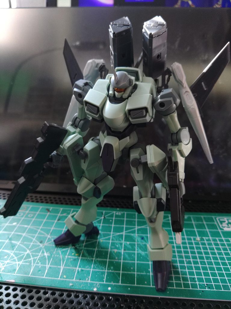 こちらが当初案。このあと逆間接化しました。