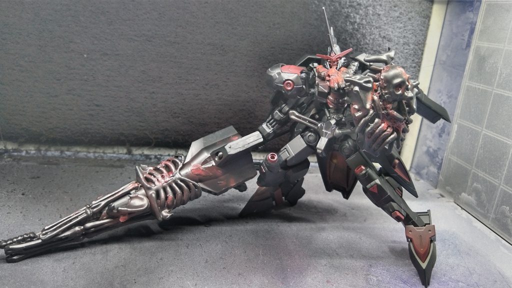 重すぎて持てない人骨ランス