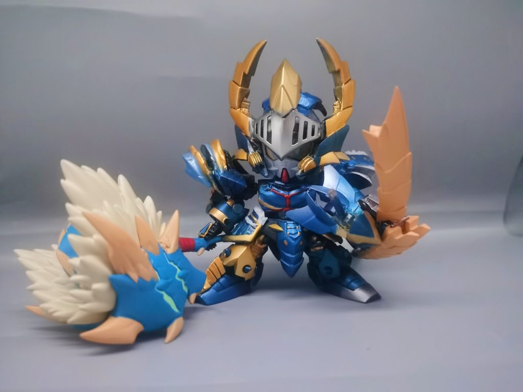 月下の雷鳴 ジンオウガナイトガンダム–2枚目/制作者：明日の 小气球🎈維