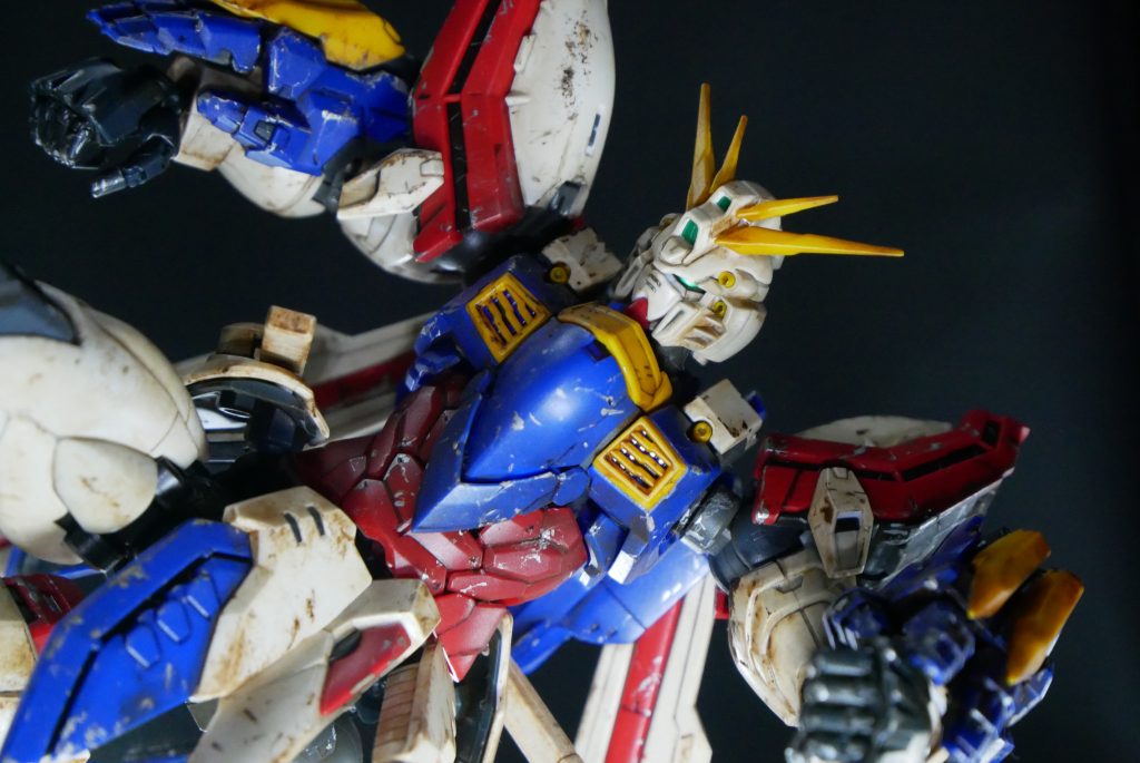 正直、よく知らないGガンダムですが、何故かゴッドガンダムとデビルガンダムはデザイン的にとても好きなモビルファイターです。