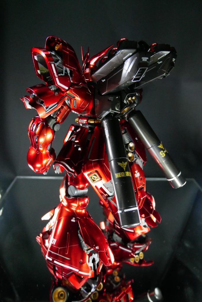 両腕のハッチを開けるのを忘れていましたw。