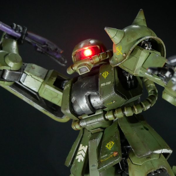 ジオン軍も恐怖するABS樹脂の破壊力！！！（PG　ZAKUⅡ）