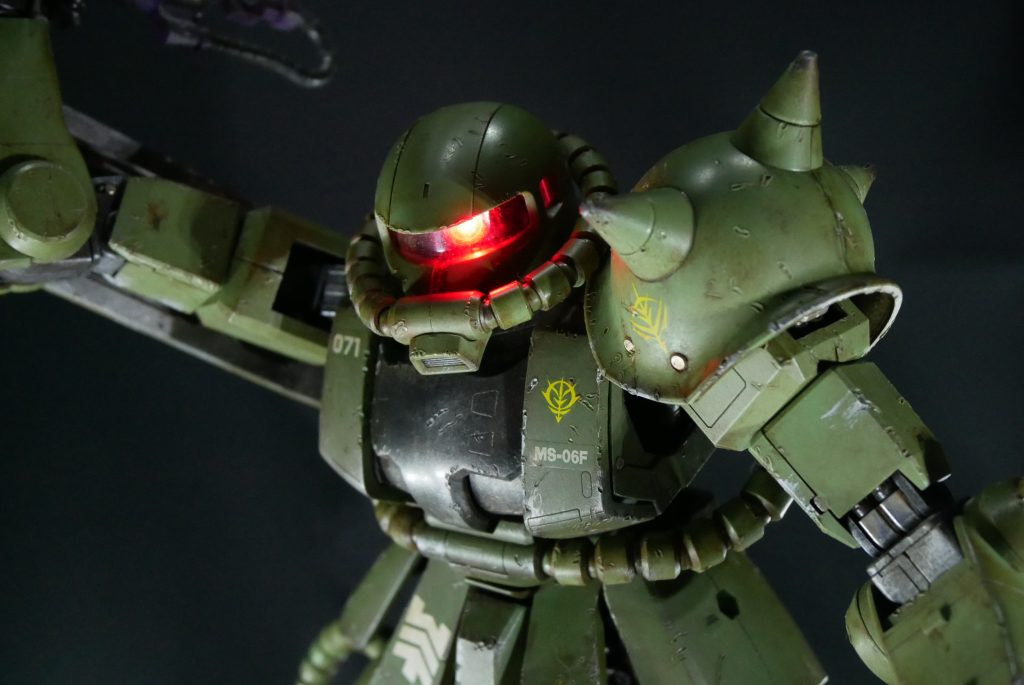 ジオン軍も恐怖するABS樹脂の破壊力!!!(PG ZAKUⅡ)–5枚目/制作者:suteteko76