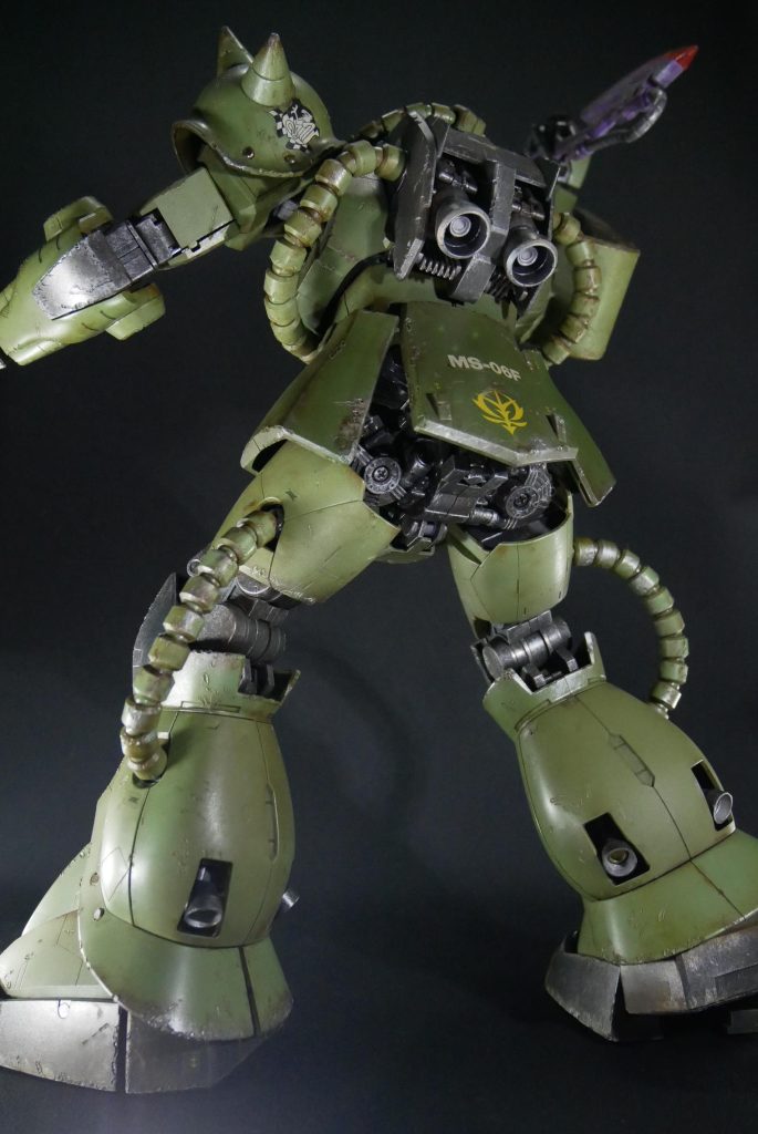 ジオン軍も恐怖するABS樹脂の破壊力!!!(PG ZAKUⅡ)–6枚目/制作者:suteteko76