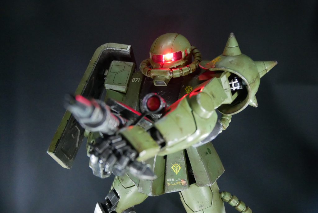 ジオン軍も恐怖するABS樹脂の破壊力!!!(PG ZAKUⅡ)–7枚目/制作者:suteteko76