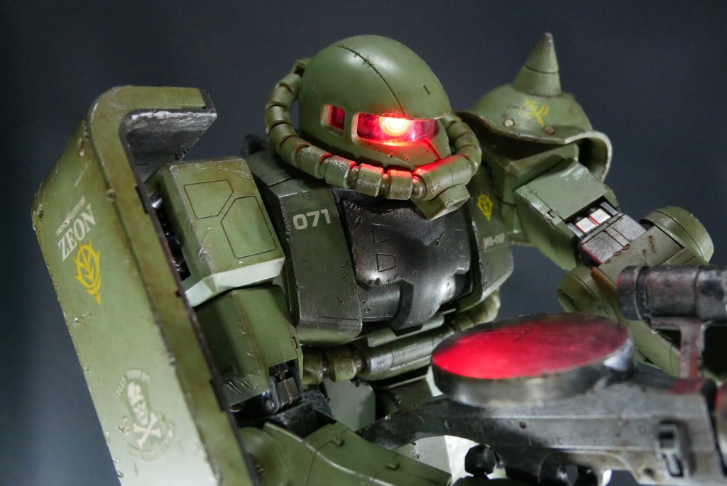 ジオン軍も恐怖するABS樹脂の破壊力!!!(PG ZAKUⅡ)–9枚目/制作者:suteteko76