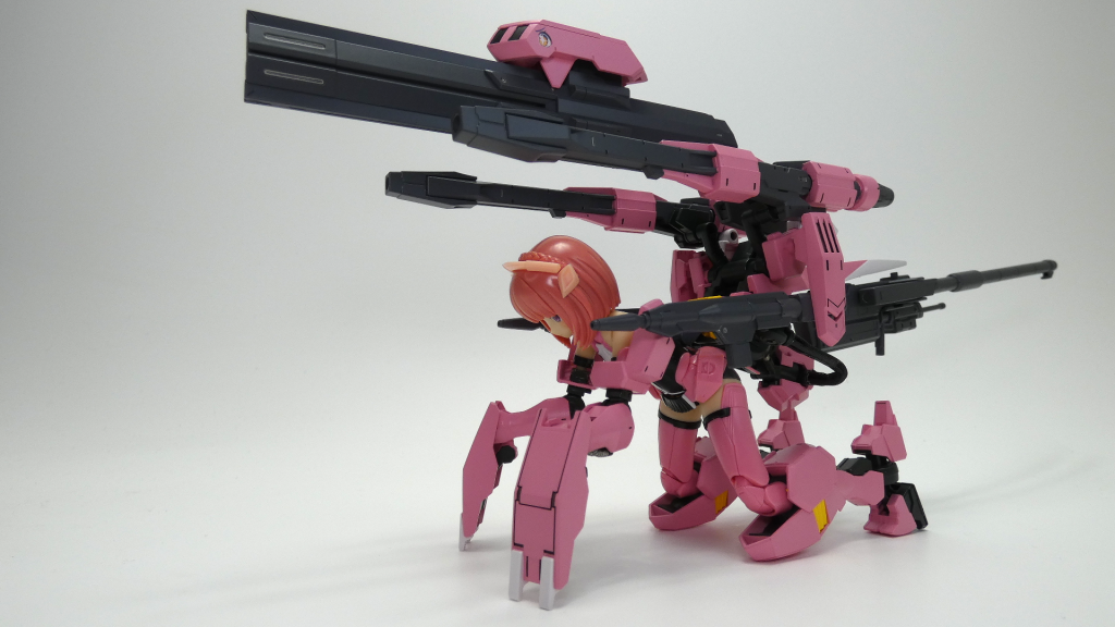 本家同様４脚モードにも出来ます(土下座キャノン)