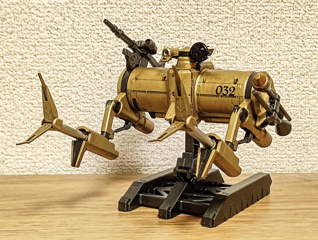 じつは袖部分の合わせ目消し失敗しています。隠れるものだとばかりおもって手抜きしてしまいました。