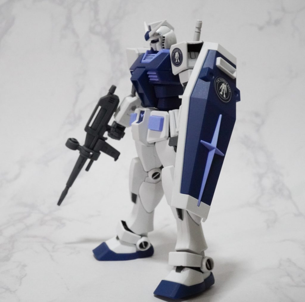 ガンダムベースのデカールが、特別感あります。