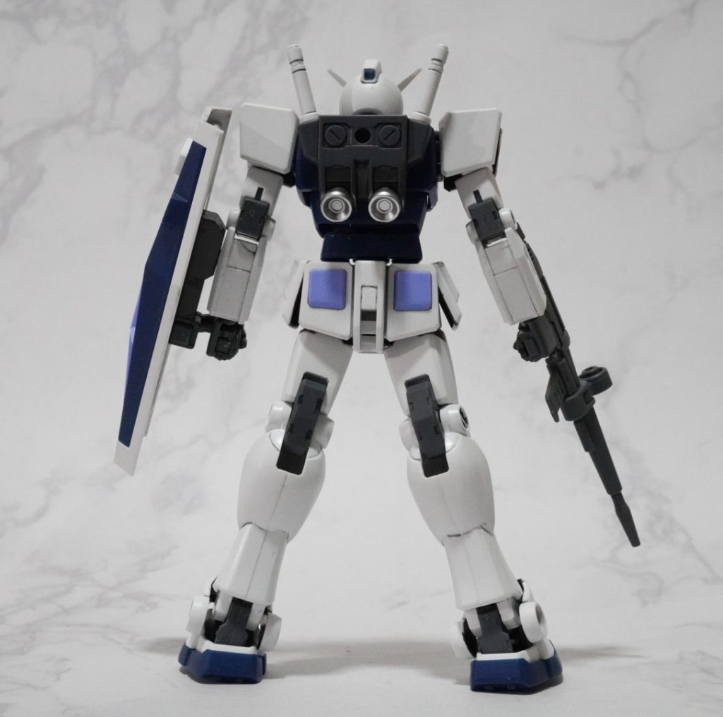 バーニアはスーパーファインシルバーで塗装。