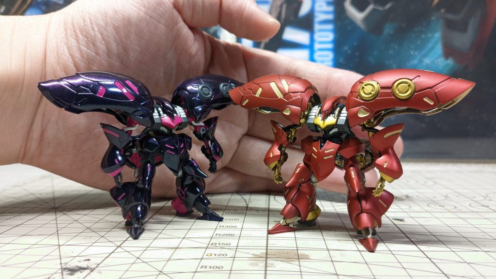 アーティファクト　キュベレイMk-Ⅱ（プルツー専用機カラー）–5枚目/制作者：ましこゆ