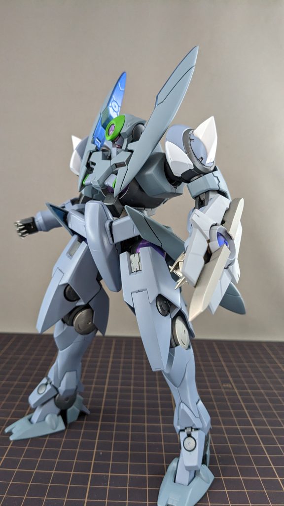 全体的にカラーリングはロービジ風にしてますが、グリーンをワンポイントアクセントのつもりで入れてます。