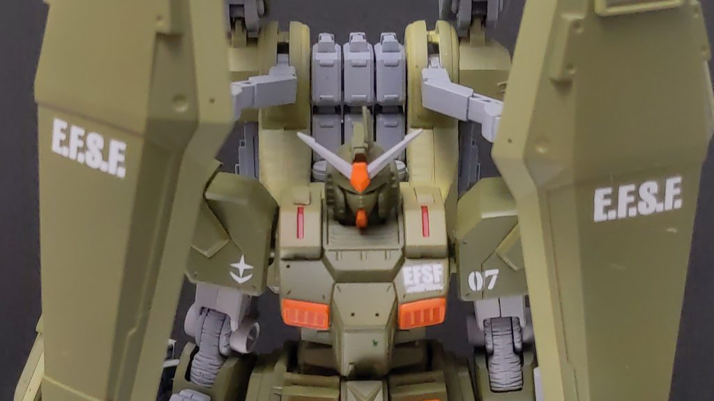 サンダーボルト版 フルアーマーガンダム–2枚目/制作者：TOMOPLA