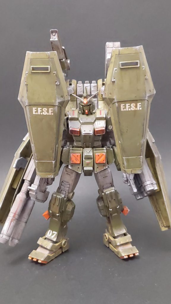 フルアーマーガンダム ウェザリングバージョン 完成しました–3枚目/制作者：TOMOPLA