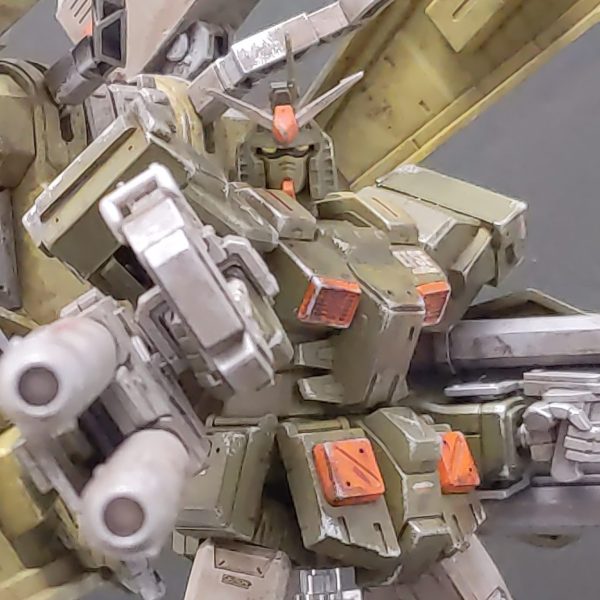 フルアーマーガンダム ウェザリングバージョン 完成しました