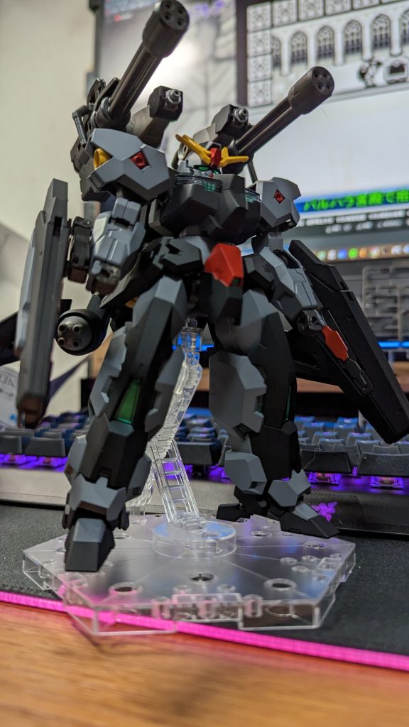 ドッキングして正面から