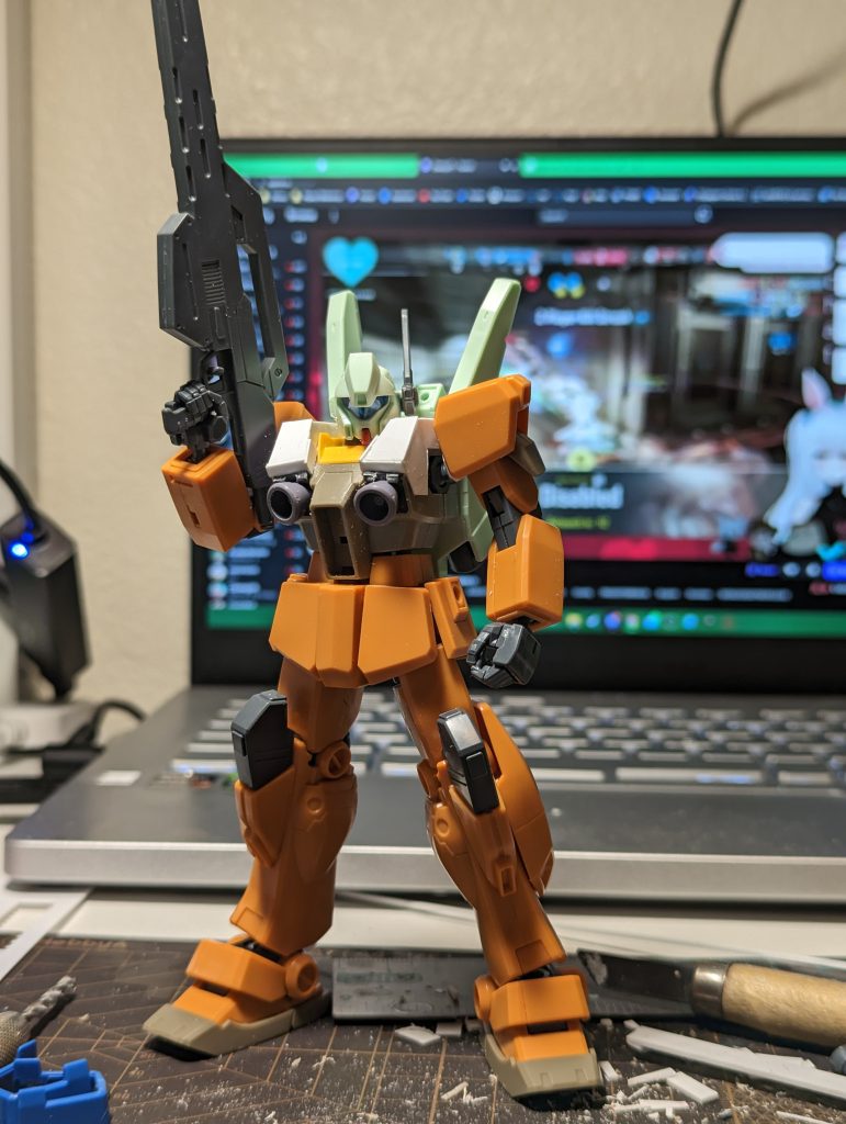 GMビームマスター、ジェガンA型使用