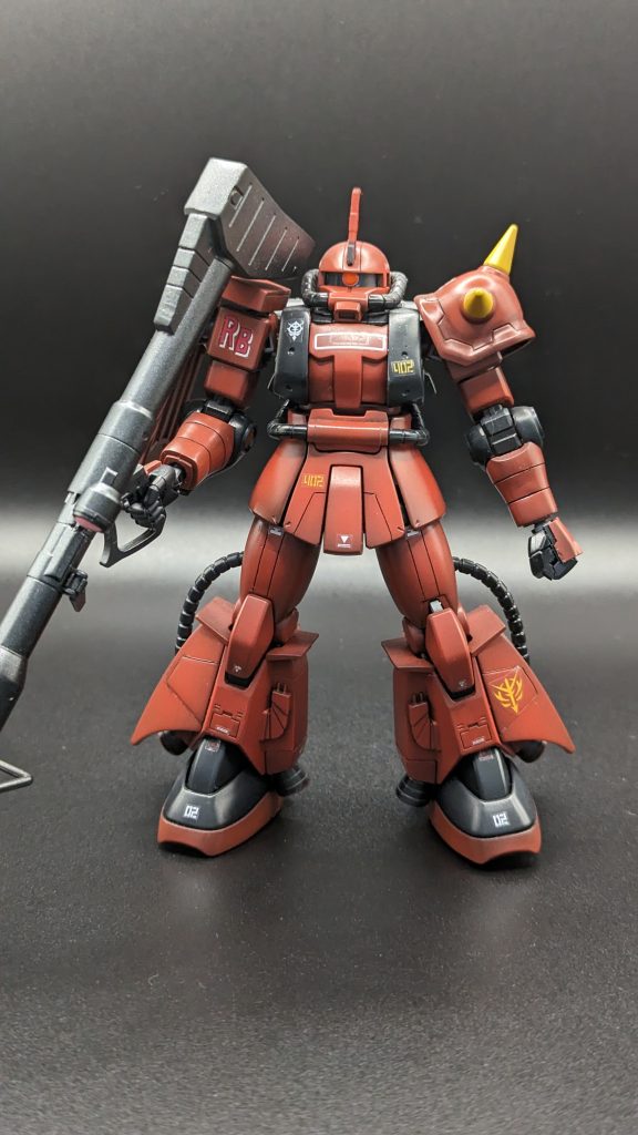 ジョニーライデン専用ザクⅡ(ザクの日)–2枚目/制作者：MR.T