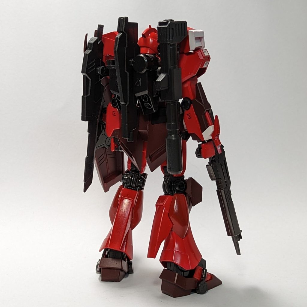 肩や武器の稼働、接続は30MSオプションアーマーの接続パーツ。