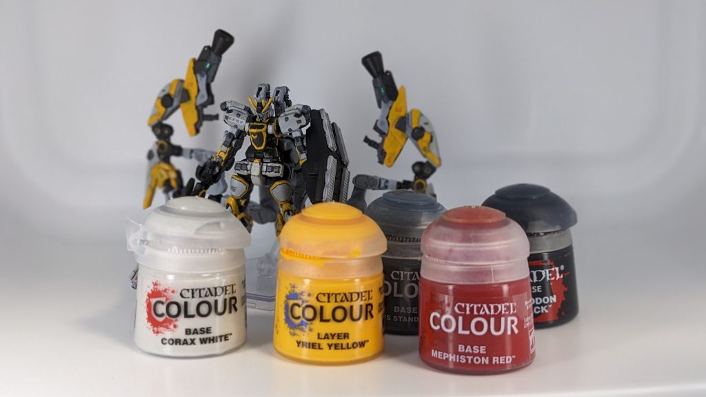 大活躍したシタデルカラーたち。まさに神😇この塗料が無かったら筆塗りは成立しないってくらい便利です。使ったことない人は一度お試しあれ😏💡今回はかなり思い切った改造をしてみました!すごく楽しかったけど今度こういう改造するときはもう少し塗装が楽そうなのにしようかなと思いました😓制作ストーリーにコメントやいいねくれた方達に感謝致します✨ありがとうございました<(_ _)>https://twitter.com/gunsta_official/status/1672911321858445313?t=jA6tvCcT2o05kSZjyZAdrw&s=19