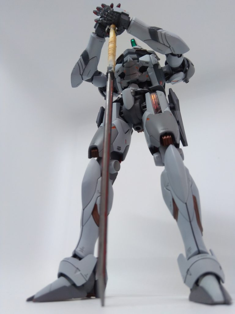 バルバトスの刀を借りて。