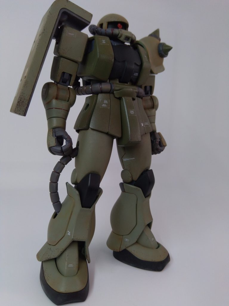 前方　今回はスミ入れを赤でやってみました。