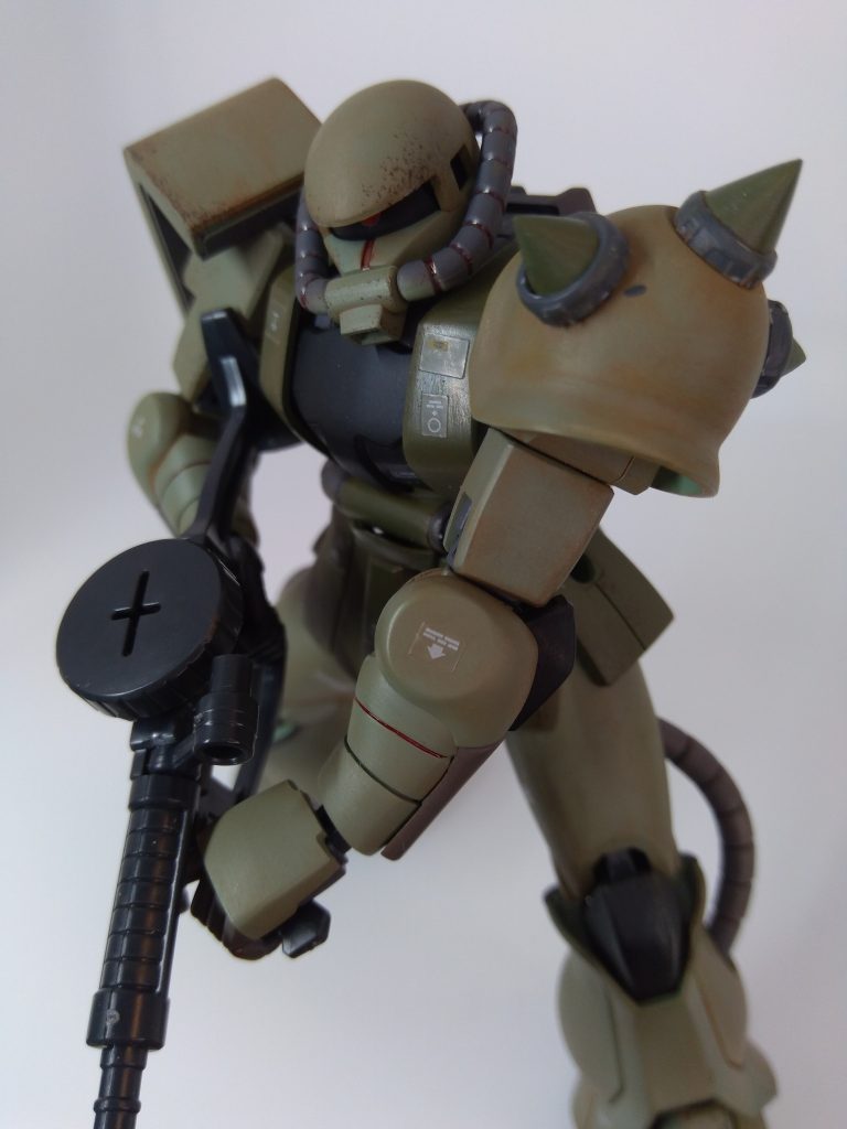 武器持ち　　武器塗るの忘れてました！