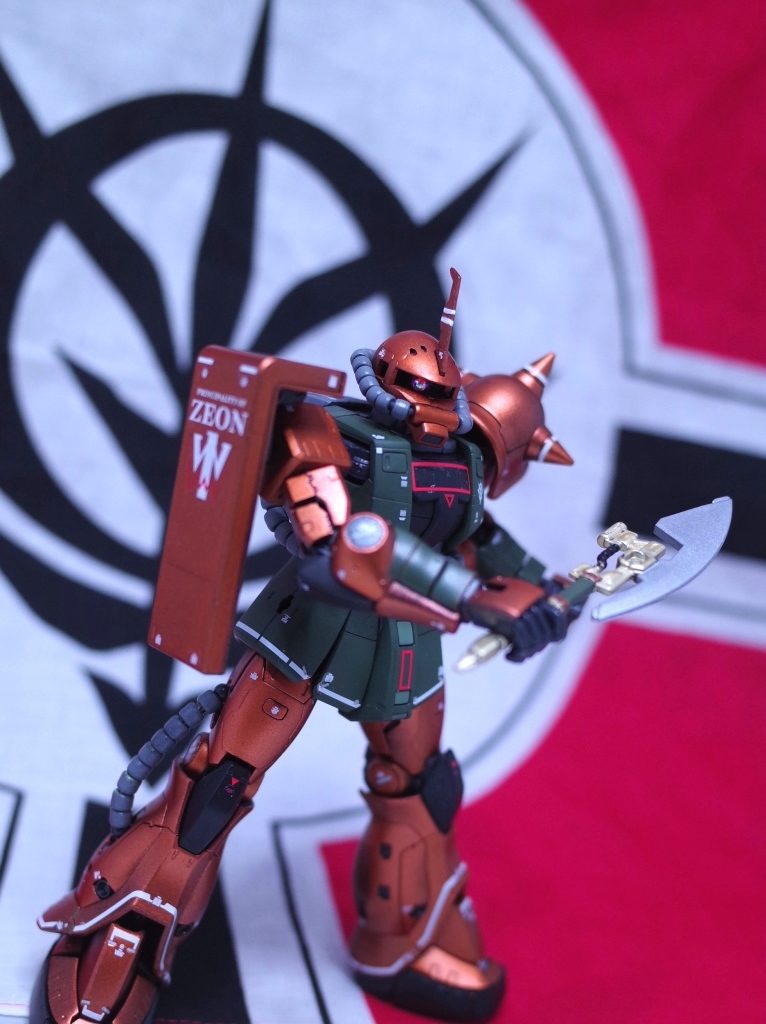 　1/144 RG ガルマ専用ザク　–5枚目/制作者：だんくら工房・mk戦車