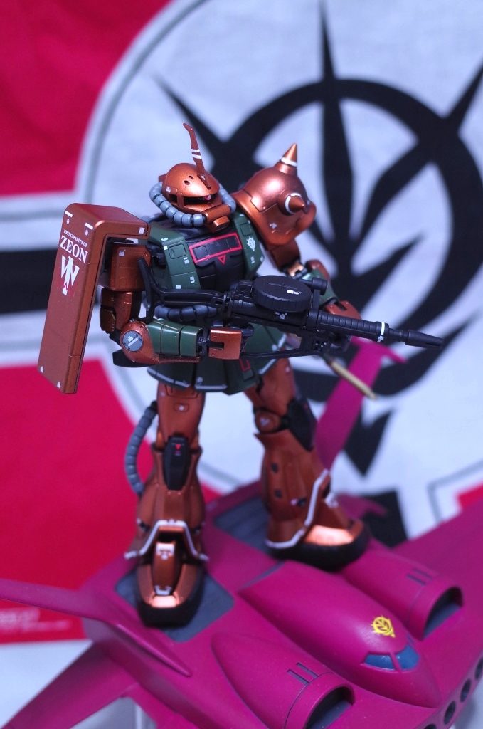 　1/144 RG ガルマ専用ザク　–6枚目/制作者：だんくら工房・mk戦車