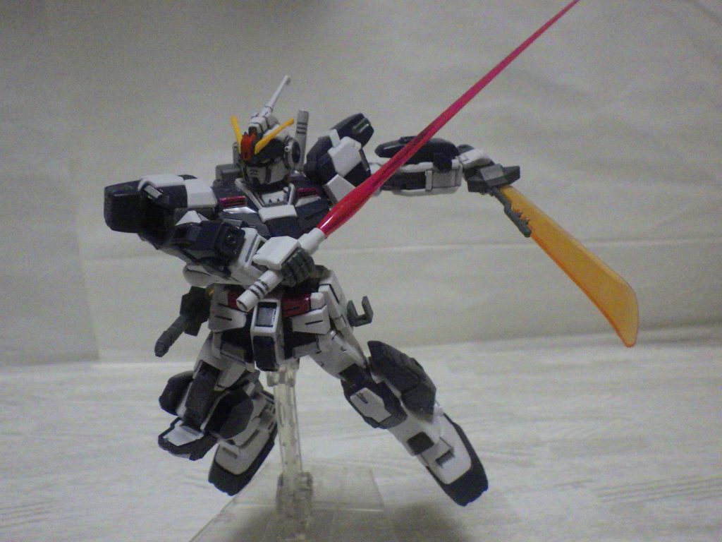 おまけビームサーベルとヒートサーベルの二刀流。