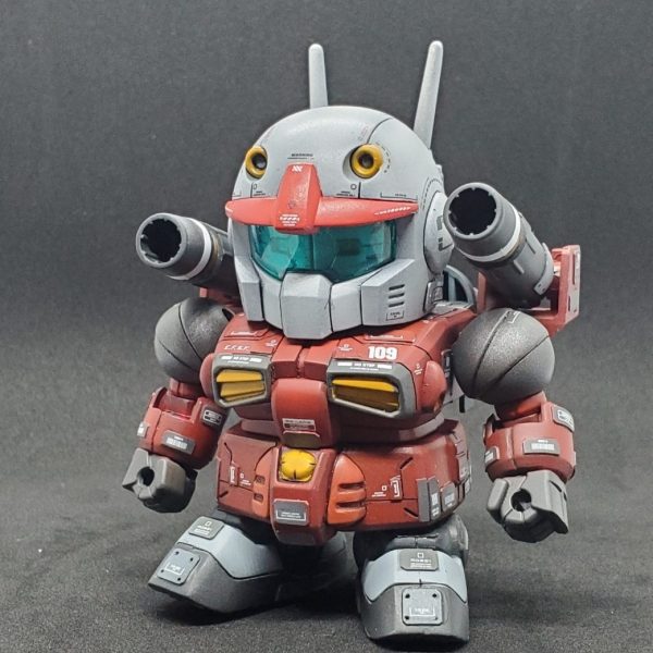 ヤフオク! - 貴重 パッケージイラスト瞳なし SD ガンキャノン