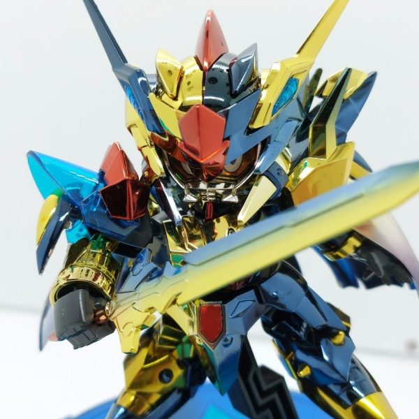 魔竜剣士 ゼロガンダム 雙色電鍍型