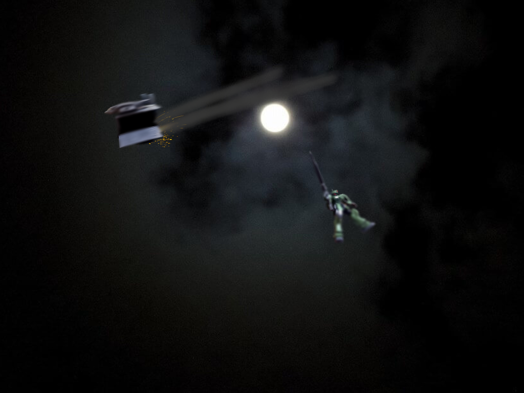 クレイン「おいおいおい…ラングの奴被弾したのか…拾いに行かなきゃ…」トレーサー「ぎゃはははは！！おい見ろよ臆病者が空から降ってくるぞ！ダッセェ！！」アイレス「あはは！ドッグキャリーが燃えてるなぁー！」シェクト「…ホットドッグですね…」クレイン「シェクトぉ…」