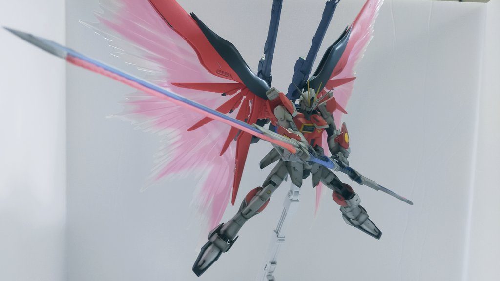 自分の中でも1番お気に入りのポーズでやはり光の翼ボワチュールリュミエールは圧巻です