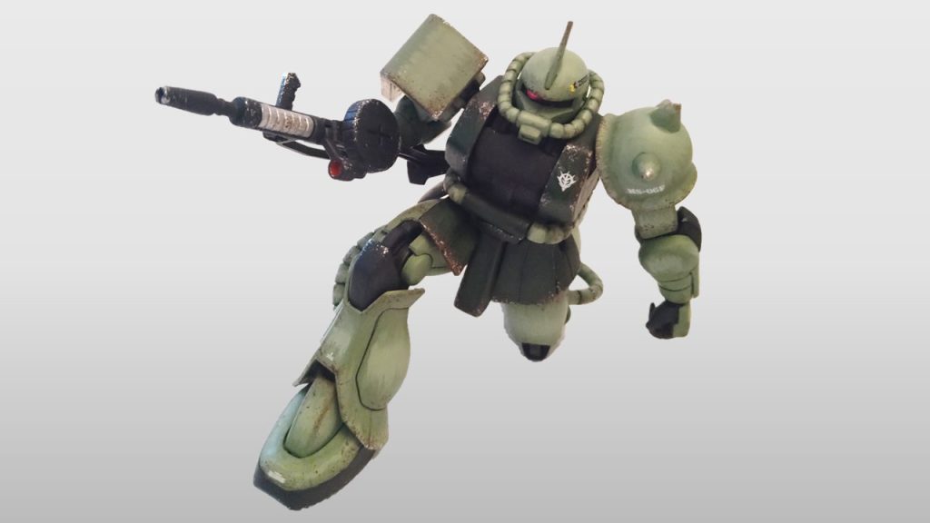 体が柔軟なのでこんなポーズもできます。