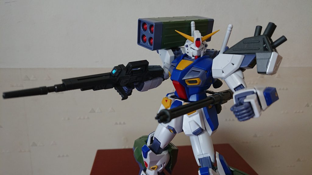 左肩のパーツをクレネードに変えました♪