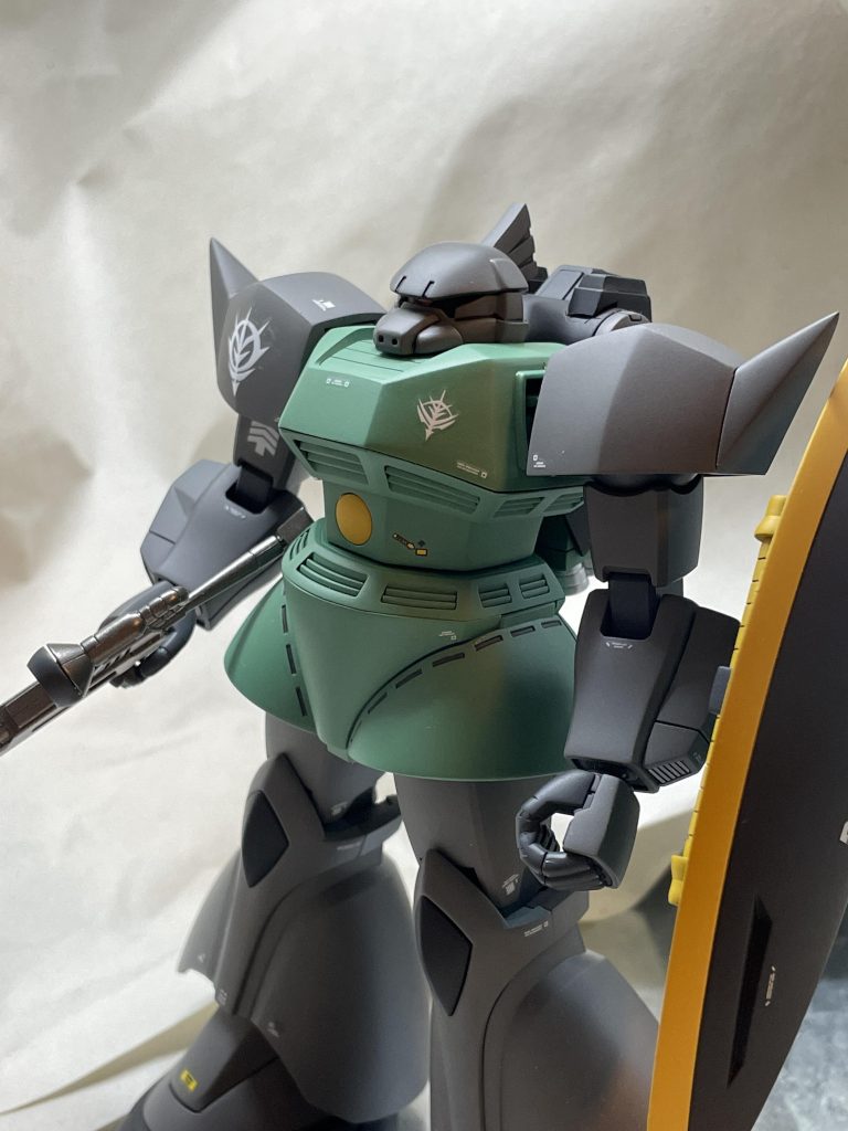 素立ちの写真しかないのは膝関節のアトハメがうまく行かなくて足がプラプラになったからです。パーマネントマットバーニッシュ買おうかな。。。