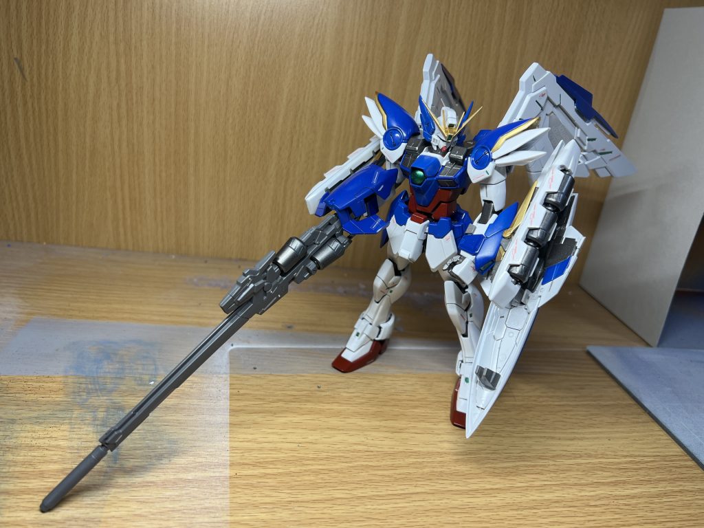 MGはでかいですねぇ、、大変でしたが、なかなか楽しく作れました