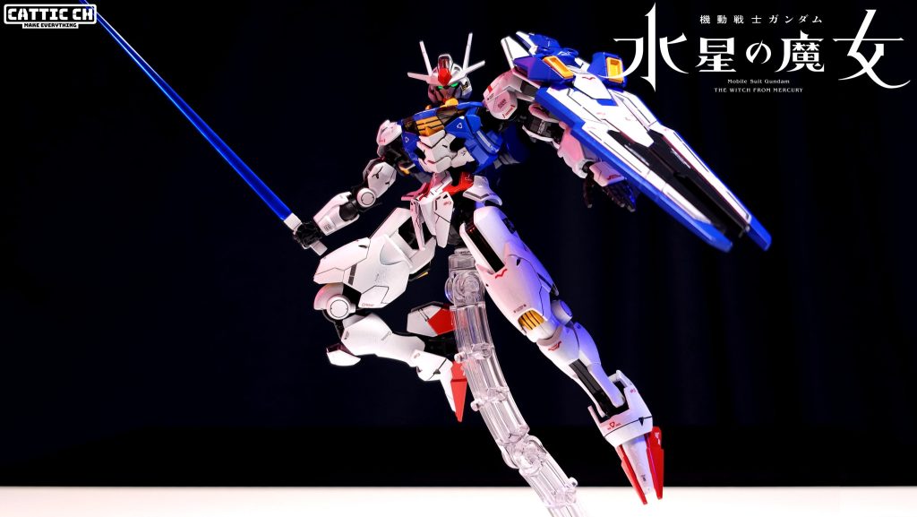 水星の魔女 : ガンダムエアリアル... 光沢塗装–3枚目/制作者：Cattic