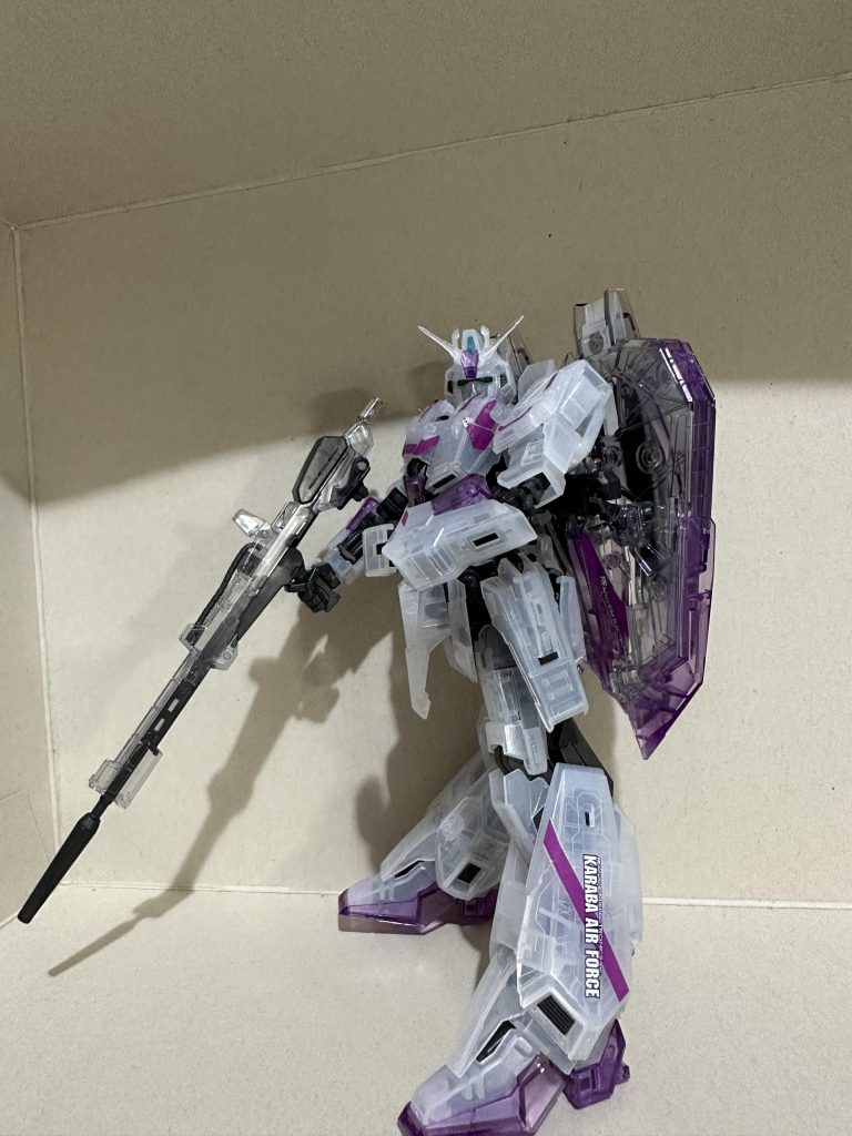 RG Zガンダム3号機　クリアバージョン–5枚目/制作者：takera