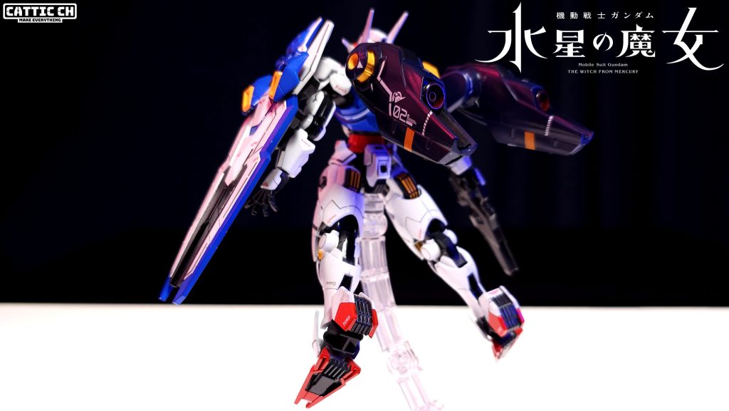 水星の魔女 : ガンダムエアリアル... 光沢塗装–5枚目/制作者：Cattic