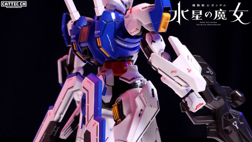 水星の魔女 : ガンダムエアリアル... 光沢塗装–5枚目/制作者：Cattic