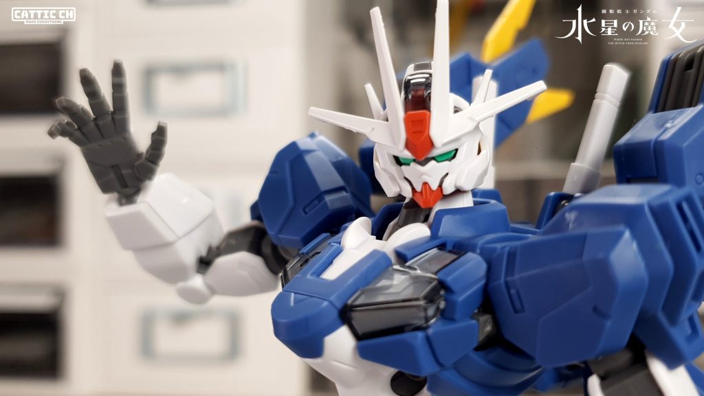 機動戦士ガンダム～水星の魔女～1/144 HGWMガンダム エアリアルリビルド（個数型）バージョン–3枚目/制作者：Cattic