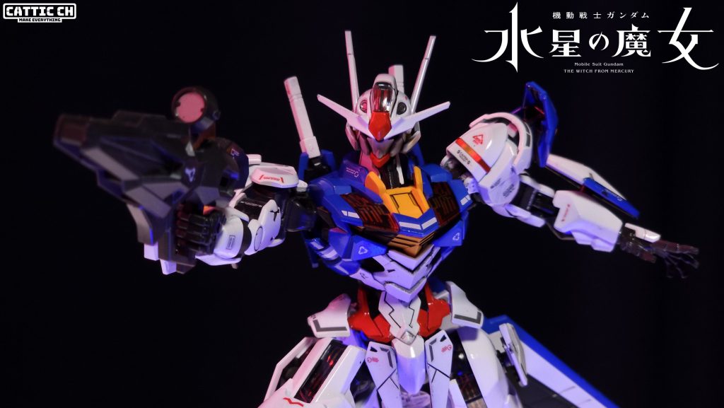 水星の魔女 : ガンダムエアリアル... 光沢塗装–2枚目/制作者：Cattic