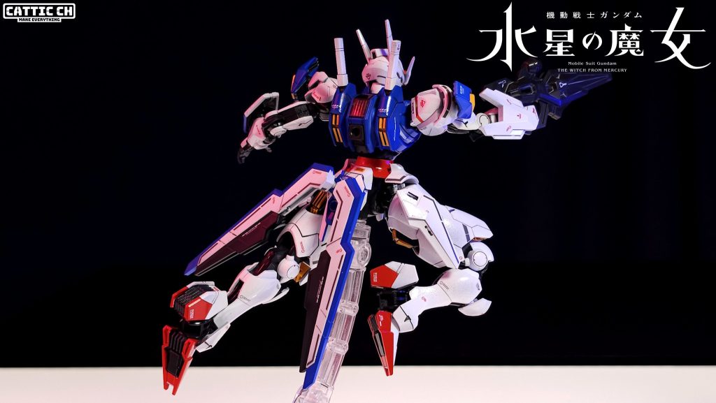 水星の魔女 : ガンダムエアリアル... 光沢塗装–4枚目/制作者：Cattic