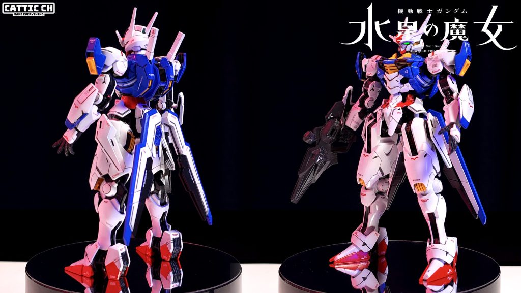 水星の魔女 : ガンダムエアリアル... 光沢塗装–2枚目/制作者：Cattic